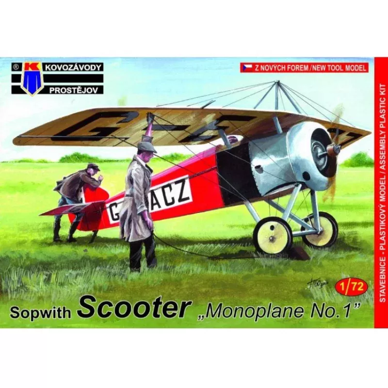 Kovozavody KPM0165 1/72 - Sopwith Scooter 'Monoplane No.1'