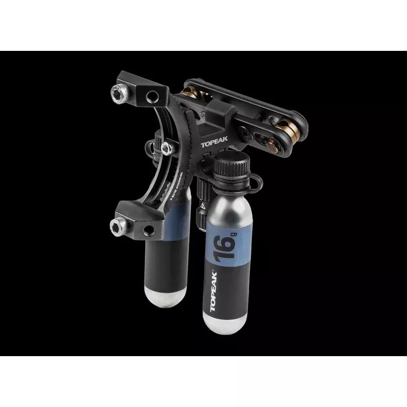 Topeak Tri Backup Elite 2 Co2 Catridges (Black)